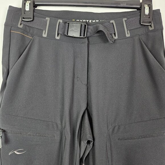 KJUS Systems Black Belted Bootcut Cargo Athletic Pant EU 34/XS - Picture 4 of 10